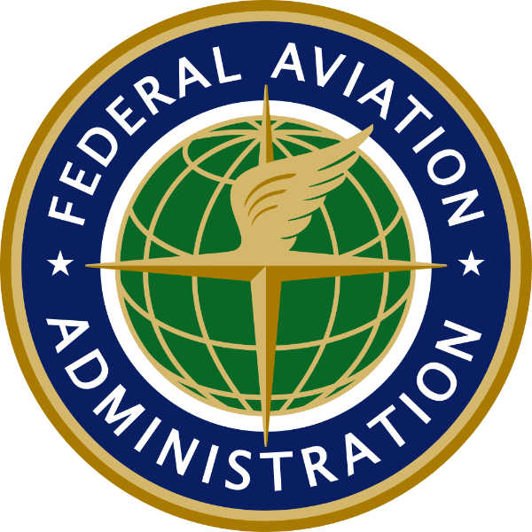 escudo y logo de la federal aviation administration organismo que regula nueva ley drones usa