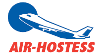 logo de air hostess, centro de formacion de azafatas y azafatos