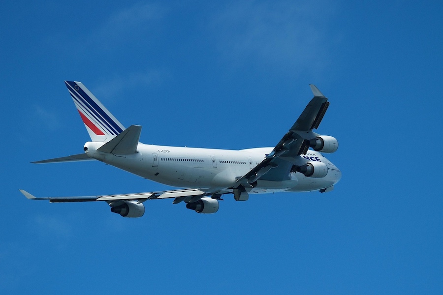 Boeing 747 Jumbo volando