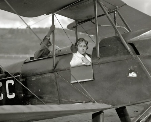 María Bernaldo de Quirós, la primera piloto de España