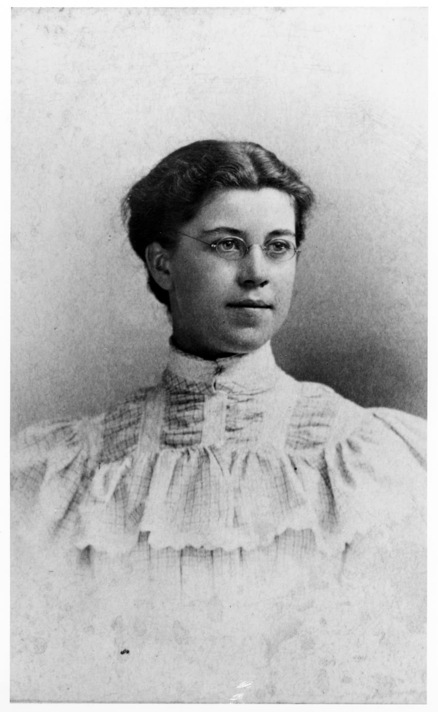 Retrato de Katharine Wright a la edad de 16 años.